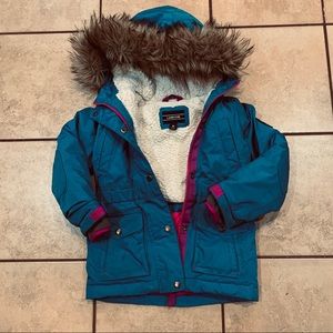 Lands End winter coat - girls 5/6